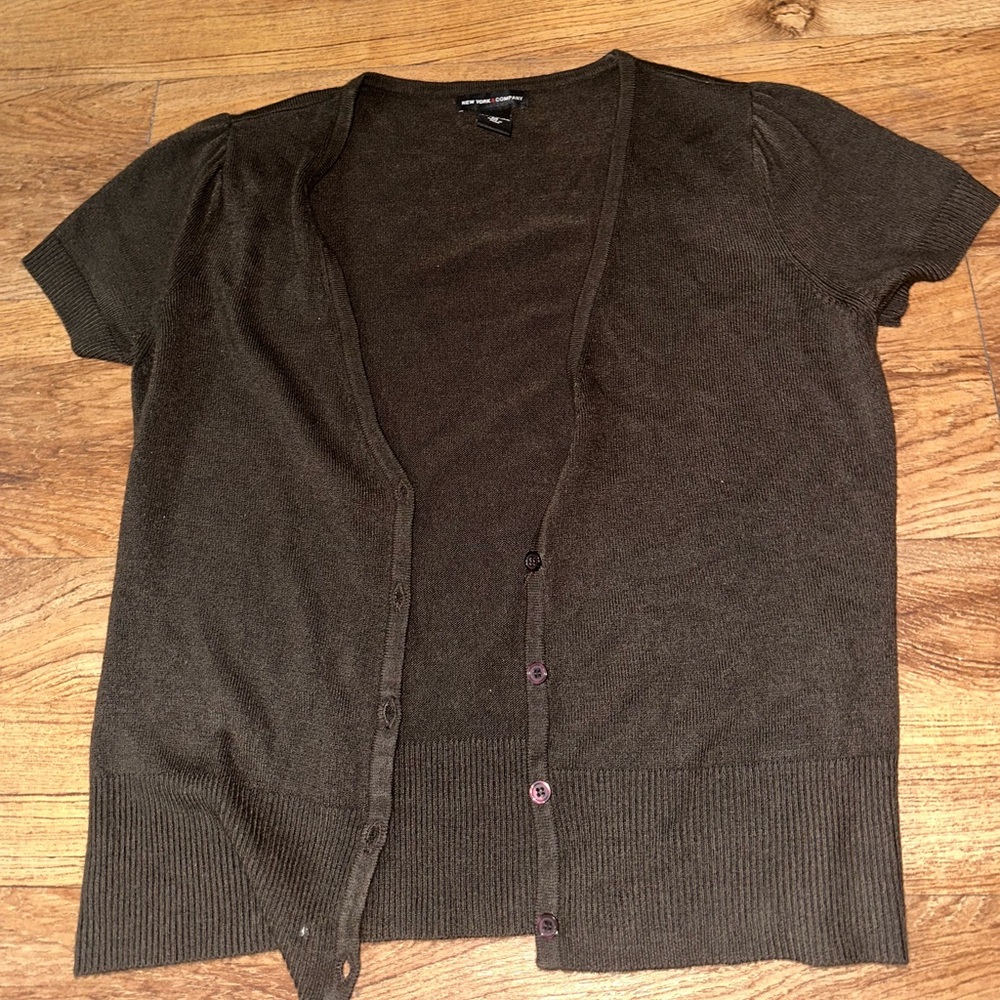 New York and Company Brown Shawl